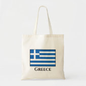 Tote Bag Drapeau grec (Devant)