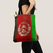 Tote Bag Drapeau grunge de l'Afghanistan (De près)