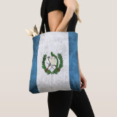 Tote Bag Drapeau grunge du Guatemala (De près)