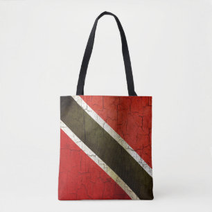 Tote Bag Drapeau grunge du Trinidad-et-Tobago