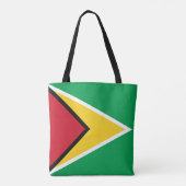 Tote Bag Drapeau Guyana (Dos)