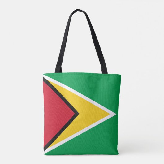 Tote Bag Drapeau Guyana (Dos)