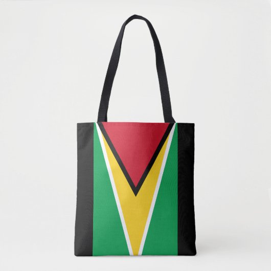 Tote Bag Drapeau Guyana  (Devant)