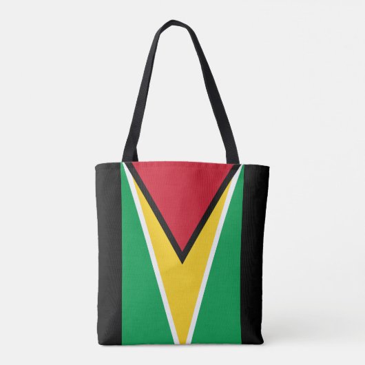 Tote Bag Drapeau Guyana (Dos)