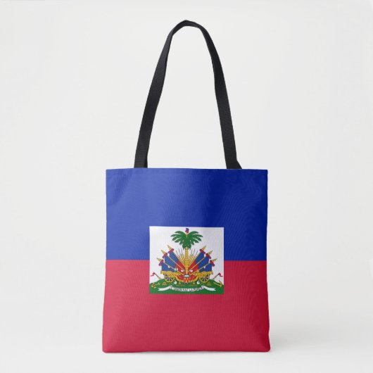 Tote Bag Drapeau Haïti (Devant)