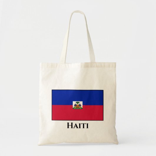 Tote Bag Drapeau Haïti (Haïti) (Devant)