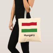 Tote Bag Drapeau Hongrie (Devant (produit))