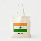 Tote Bag Drapeau indien (Devant)