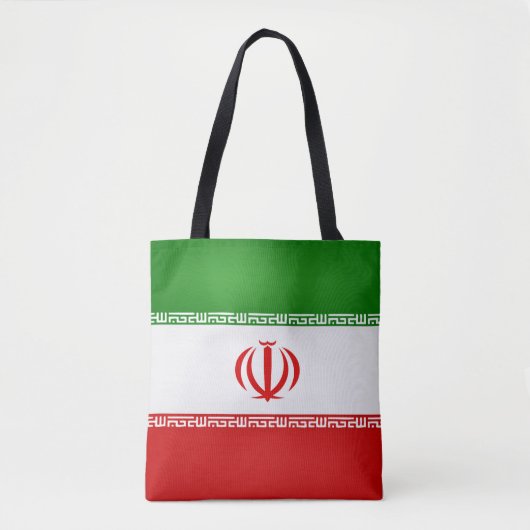 Tote Bag Drapeau iranien cool (Devant)