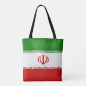 Tote Bag Drapeau iranien cool (Dos)