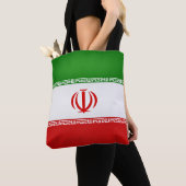 Tote Bag Drapeau iranien cool (De près)
