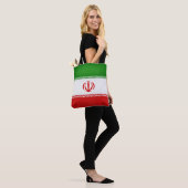 Tote Bag Drapeau iranien cool (Sur le modèle)
