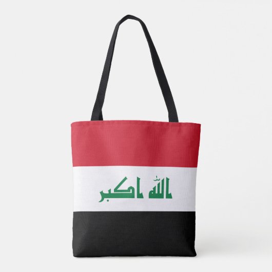 Tote Bag Drapeau Iraq (Dos)