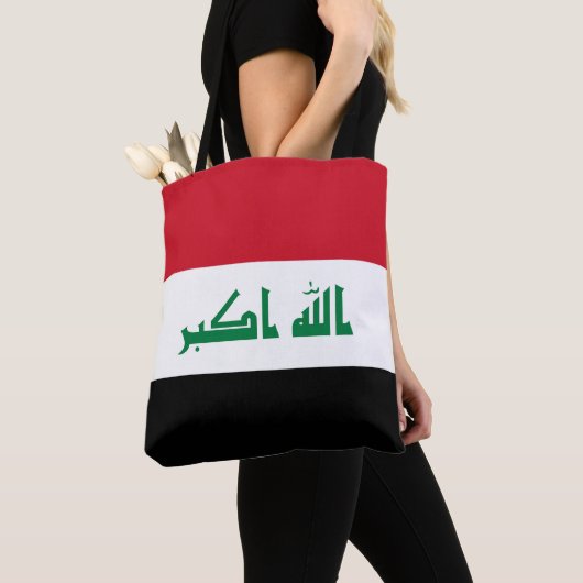Tote Bag Drapeau Iraq (De près)