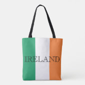 Tote Bag Drapeau irlandais Irlande État (Dos)