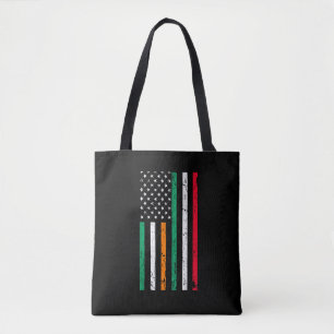 Tote Bag Drapeau irlandais italien irlandais Italie ST PATR