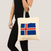 Tote Bag Drapeau islandais (Devant (produit))