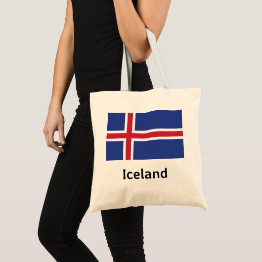 Tote Bag Drapeau Islande (Devant (produit))