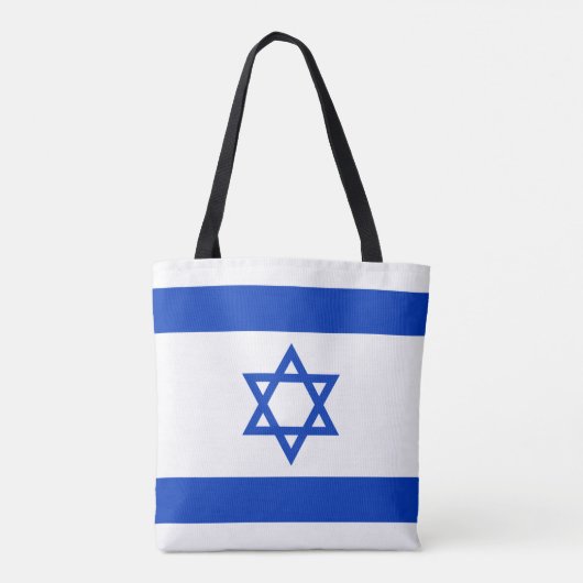 Tote Bag Drapeau Israël (Dos)