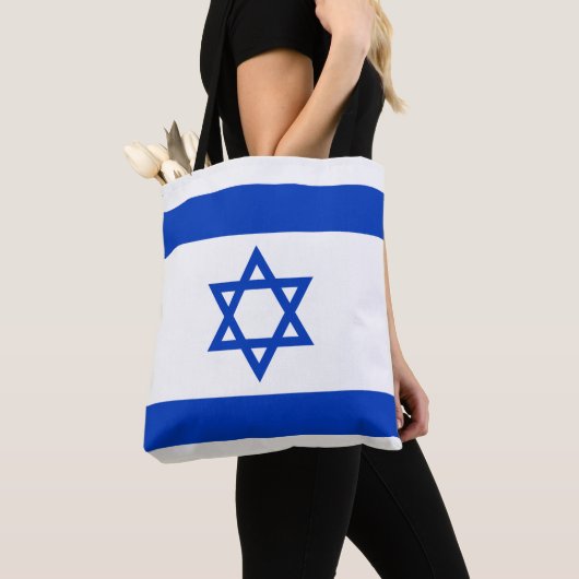 Tote Bag Drapeau Israël (De près)
