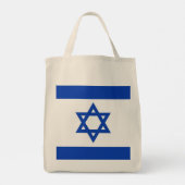 Tote Bag Drapeau Israël (Dos)