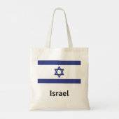 Tote Bag Drapeau Israël (Dos)