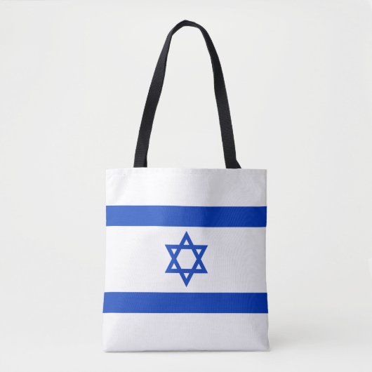 Tote Bag Drapeau Israël (Devant)