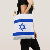 Tote Bag Drapeau Israël (De près)