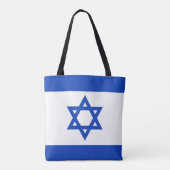 Tote Bag Drapeau Israël (Dos)