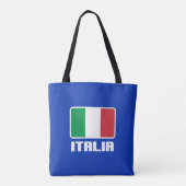 Tote Bag Drapeau Italie (Dos)