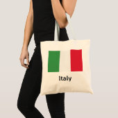 Tote Bag Drapeau Italie (Devant (produit))