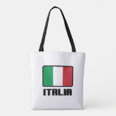 Tote Bag Drapeau Italie (Dos)