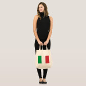 Tote Bag Drapeau Italie (Devant (modèle))
