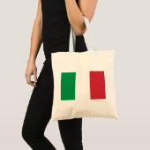 Tote Bag Drapeau Italie (Devant (produit))