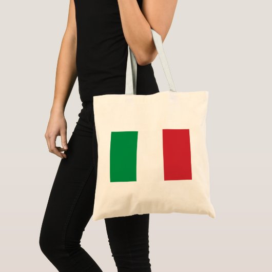 Tote Bag Drapeau Italie (Devant (produit))