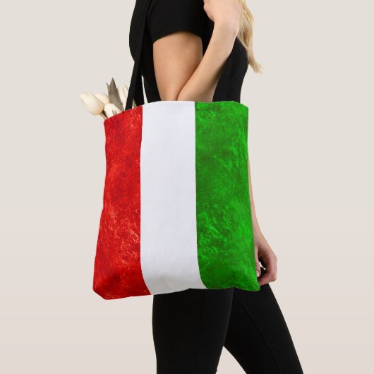 Tote Bag Drapeau italien (De près)