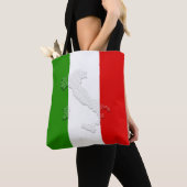 Tote Bag Drapeau italien (De près)