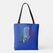 Tote Bag Drapeau italien (Dos)