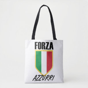 Tote Bag Drapeau italien Forza Azzurri