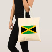 Tote Bag Drapeau jamaïcain (Devant (produit))