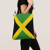 Tote Bag Drapeau jamaïcain (De près)