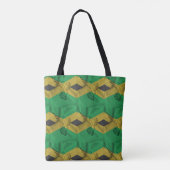 Tote Bag Drapeau jamaïcain, colibri (Dos)