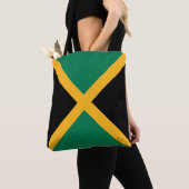 Tote Bag Drapeau Jamaïque (De près)