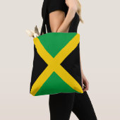 Tote Bag Drapeau Jamaïque (De près)