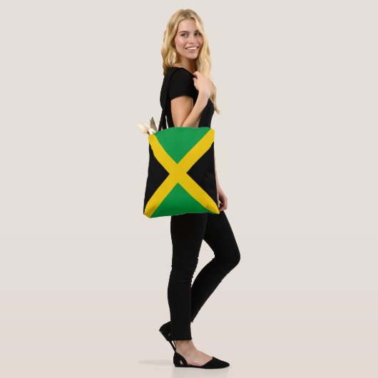 Tote Bag Drapeau Jamaïque (Sur le modèle)