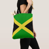 Tote Bag Drapeau Jamaïque (De près)