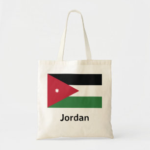 Tote Bag Drapeau Jordanie
