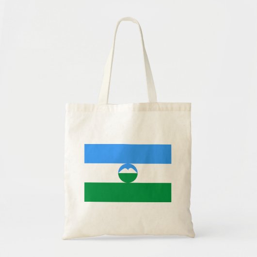 Tote Bag Drapeau Kabardino Balkaria (Devant)