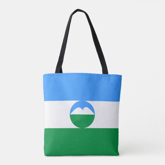 Tote Bag Drapeau Kabardino Balkaria (Dos)