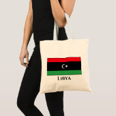 Tote Bag Drapeau libyen (Devant (produit))